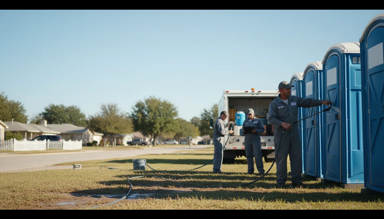 Long-Term Portable Toilet Rental in Hanford, CA near me